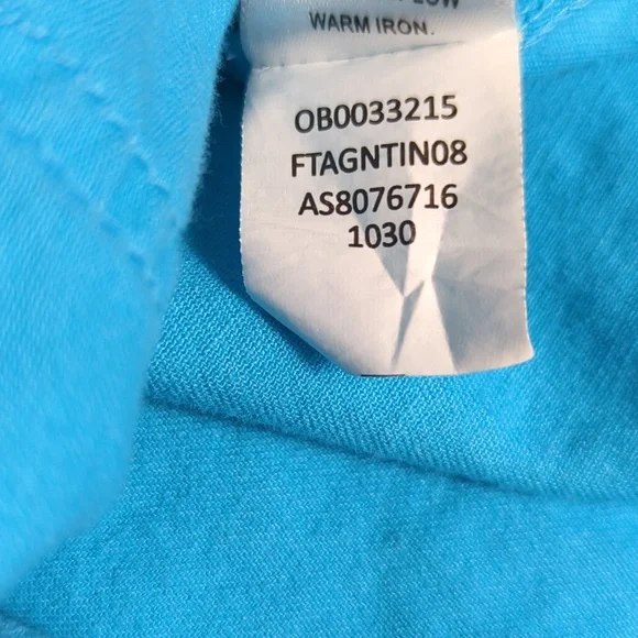 Appleseed's Turquoise Button Front Jean Jacket Women's Size Small - Picture 6 of 6